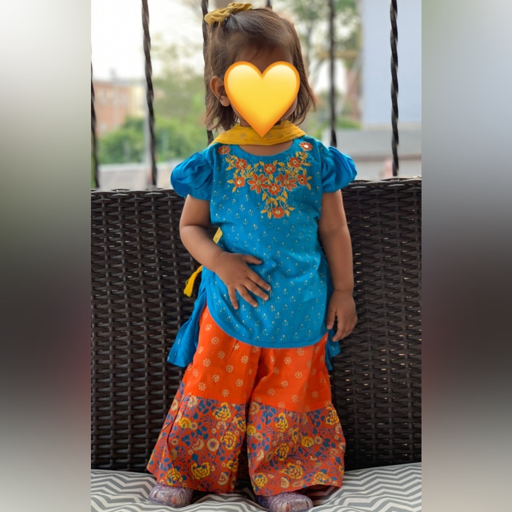 Little girls (age 1-2) salwar kameez